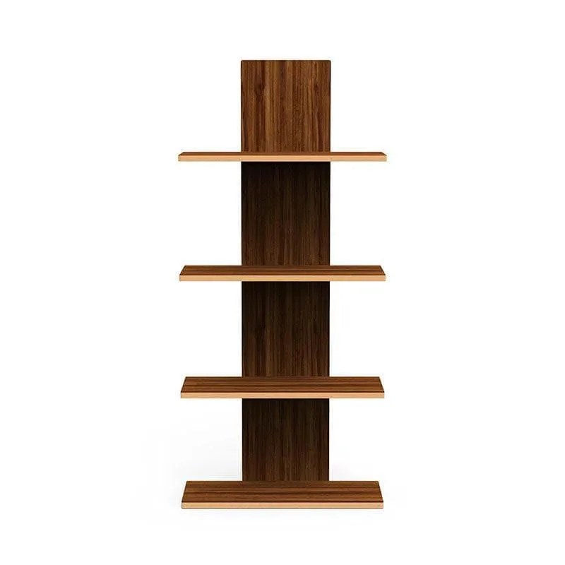 Quadra Block Wall Shelf - Brown media 3