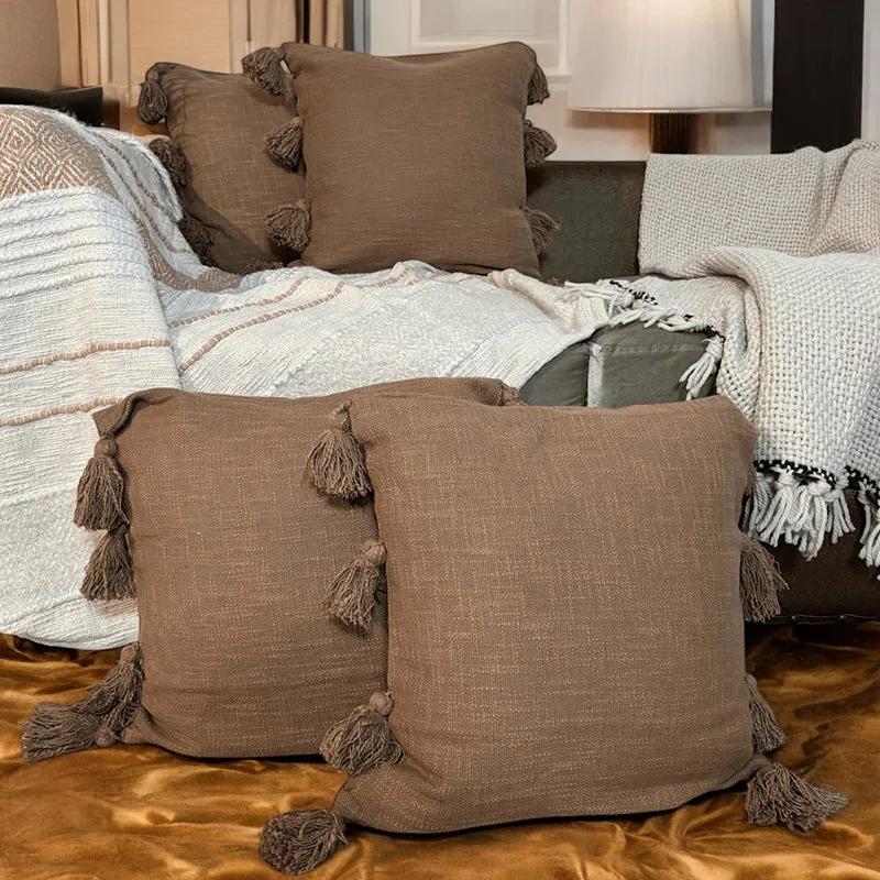 Mod Meld Woven Cushion Cover Set - Set Of Four media 1