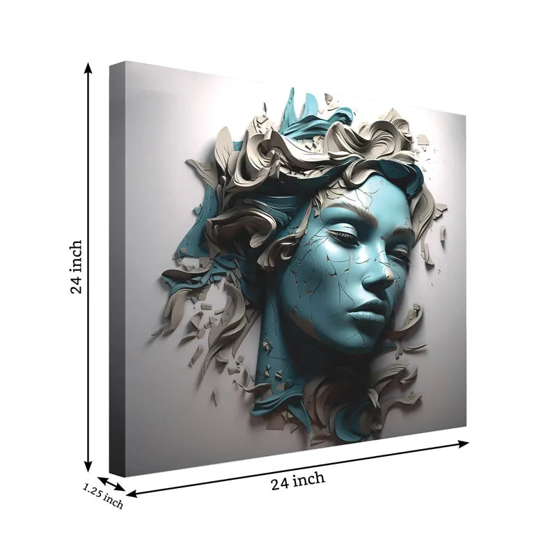 Fading Facade Canvas Wall Painting media 5