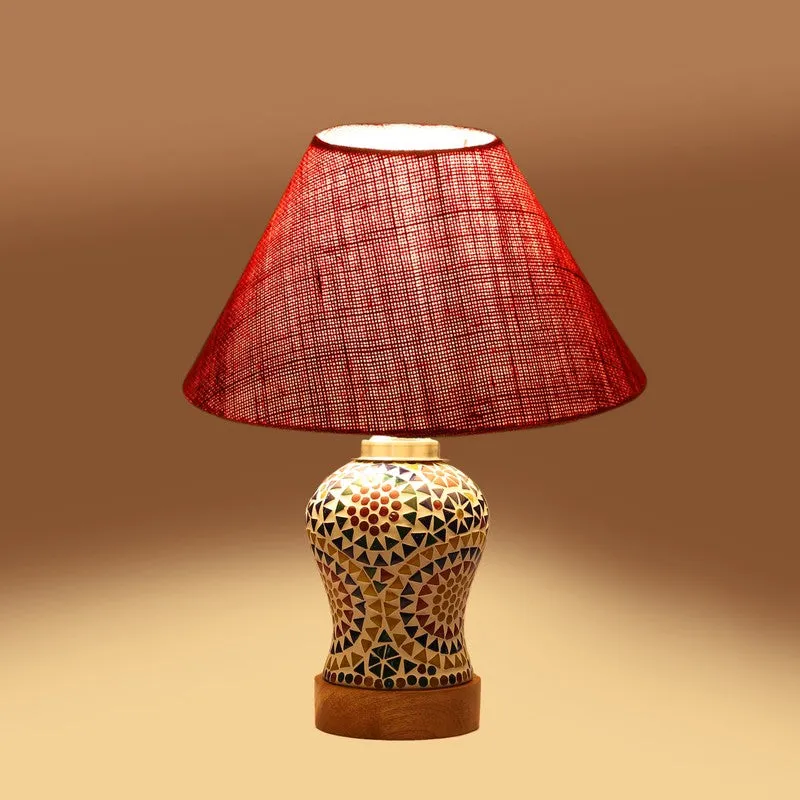 Nordra Wooden Table Lamp - Multicolor media 7