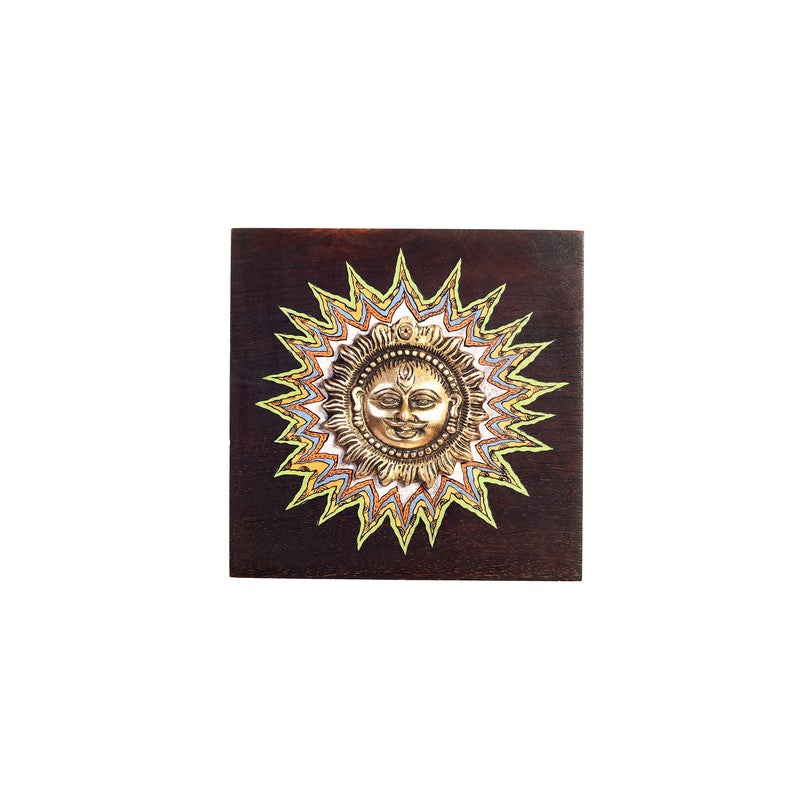 Divine Surya Wooden Wall Accent media 3