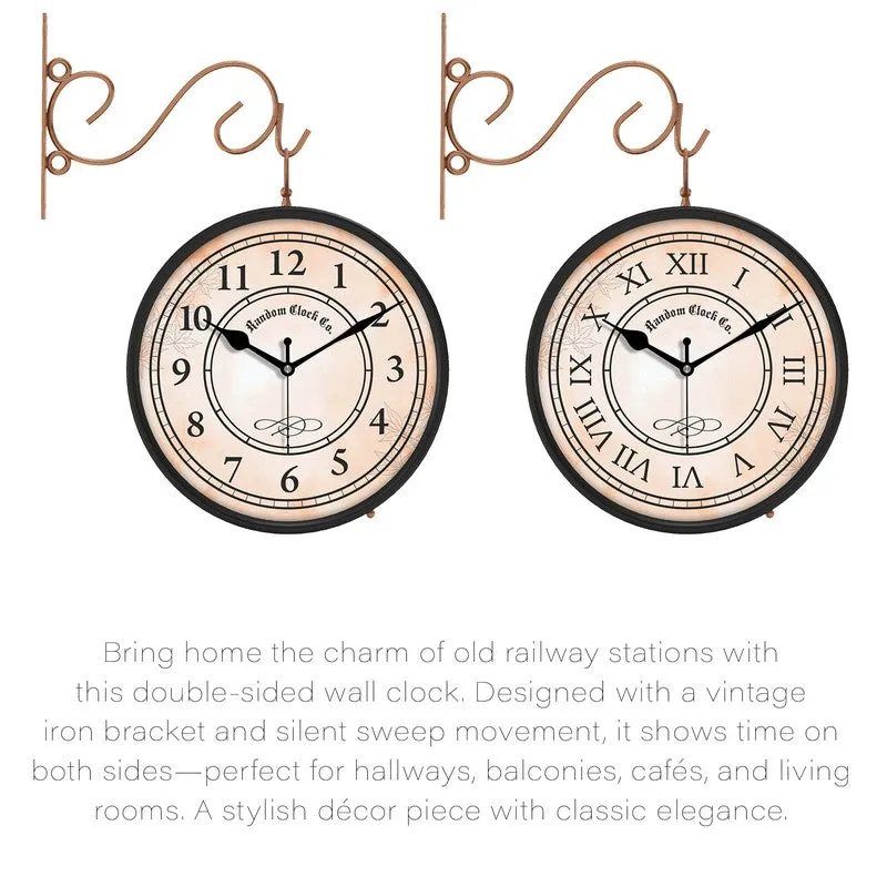 Kingsmoor Double Sided Wall Clock media 5