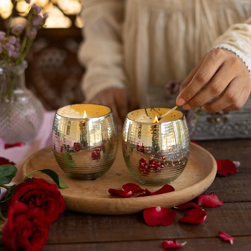 Sugandhi Soy Wax Scented Candle - Set Of Two media 4