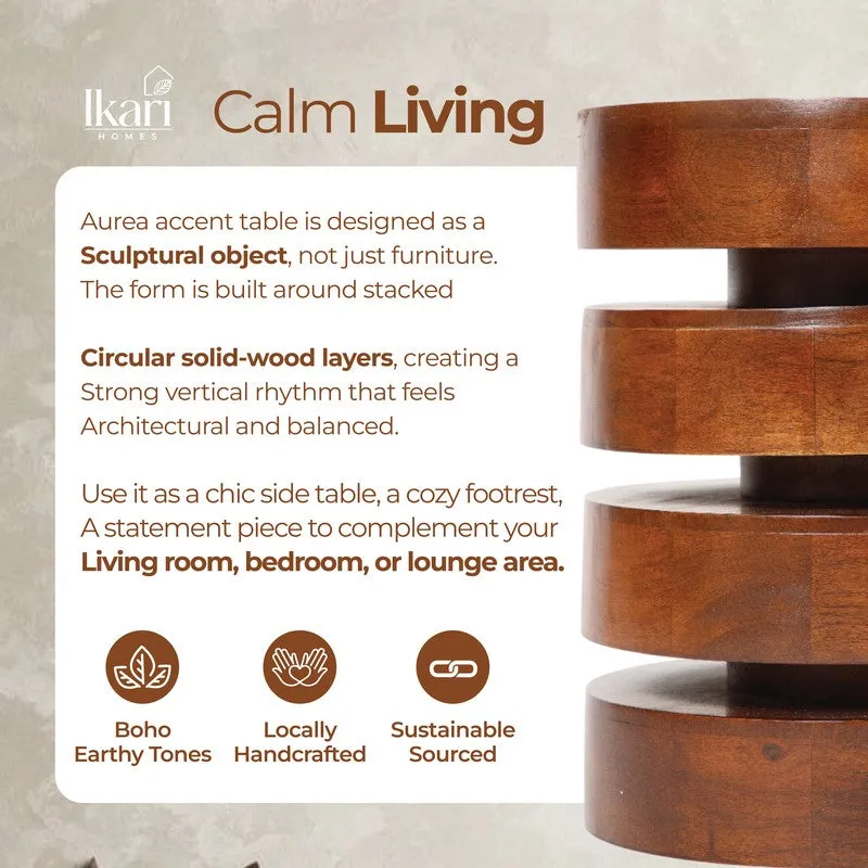 Four Step Mango Wood Coffee Table media 5