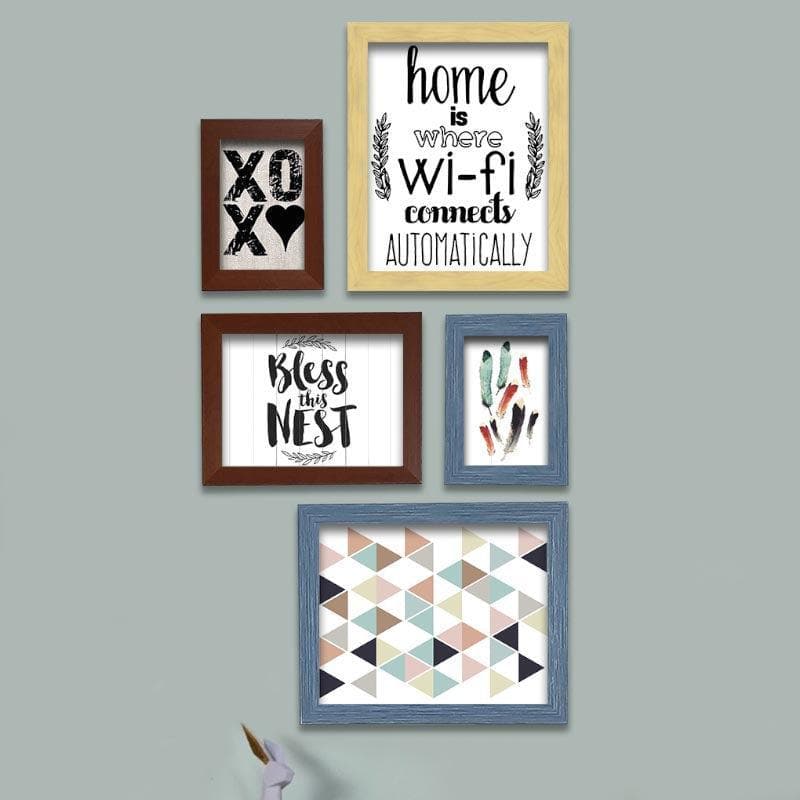 XOXO Bliss Wall Art - Set Of Five