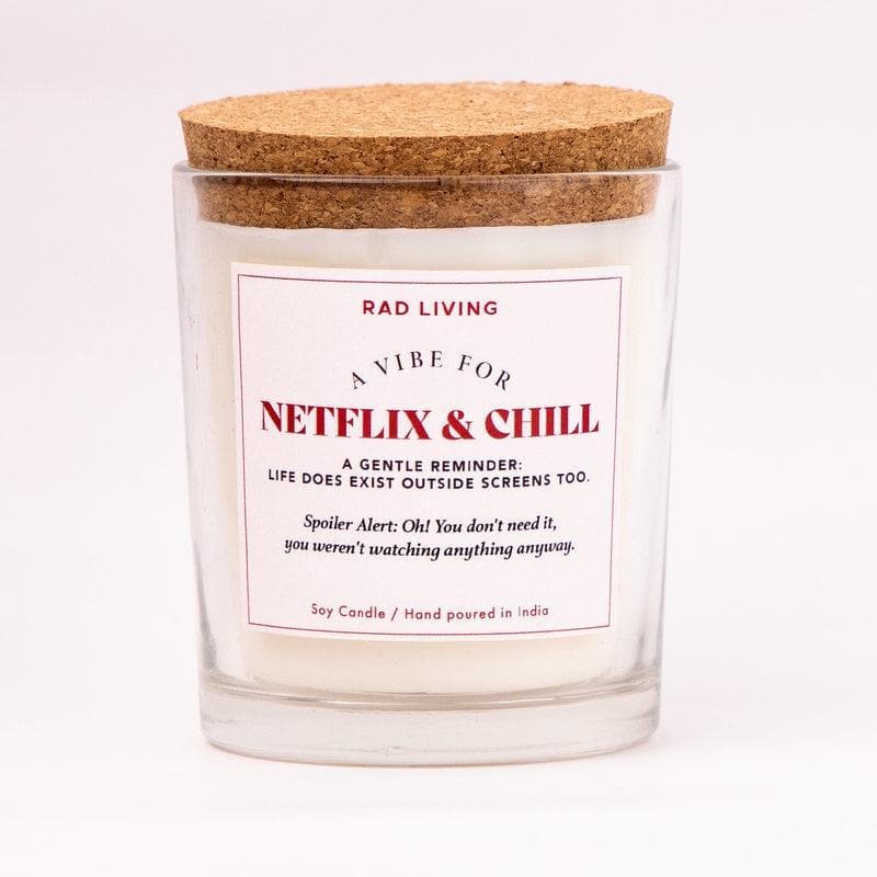 Netflix and Chill Soy Wax Scented Jar Candle media 7