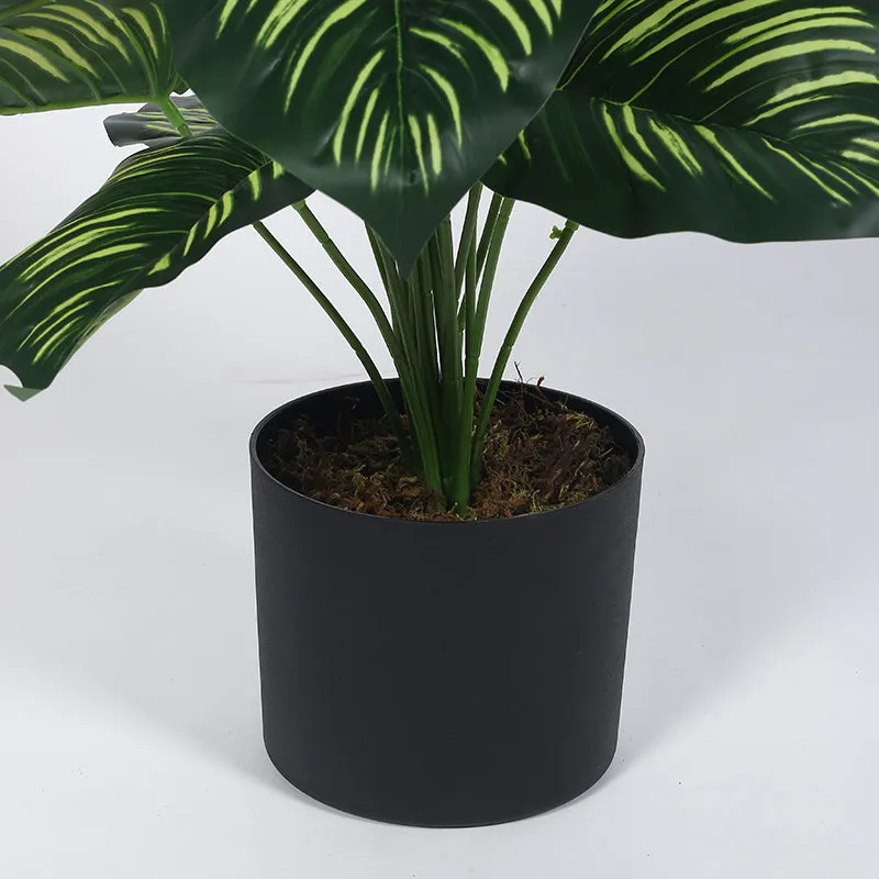 Mella Artificial Plant With Black Plastic Pot - 2.6 Feet media 5