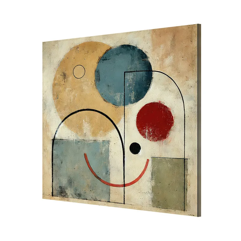 Boho Mid-century Wall Painting media 5