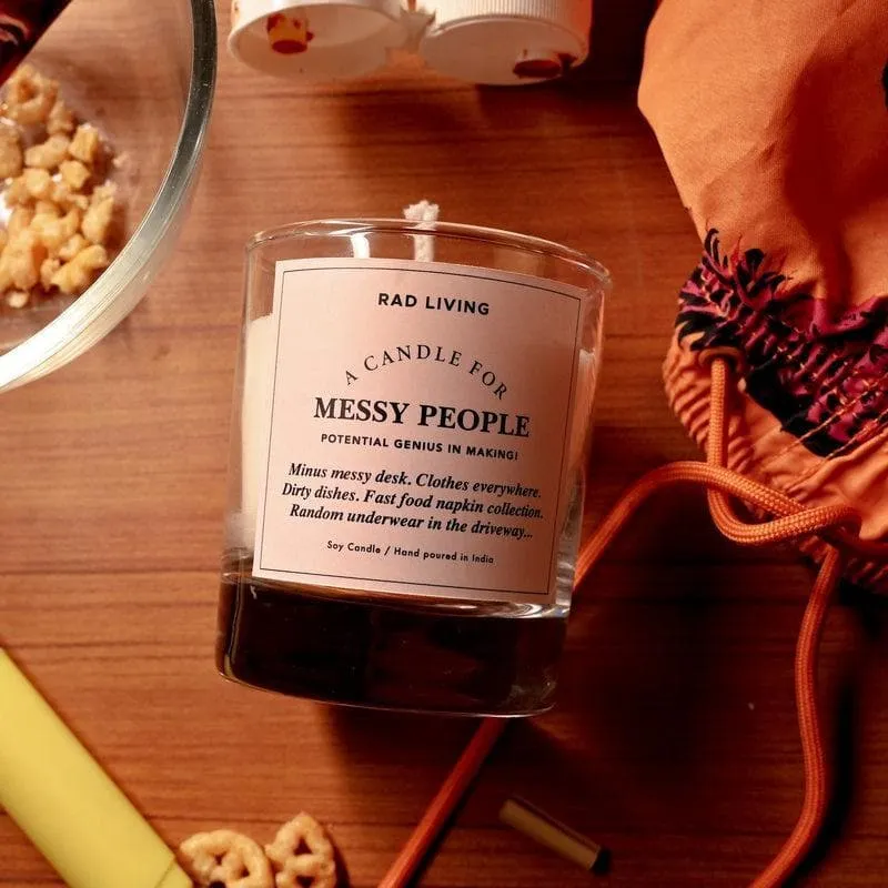 Messy People - Real Life Scented Candle media 3