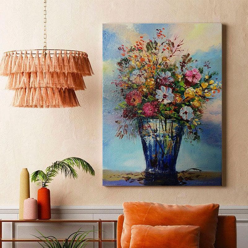 Flower In Vase - Gallery Wrap