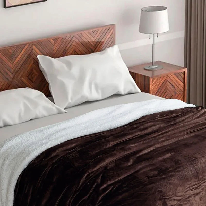 Casselle Reversible Blanket - Coffee Brown media 7