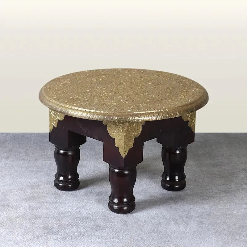 Heritage Rest Seating Stool - Gold media 3