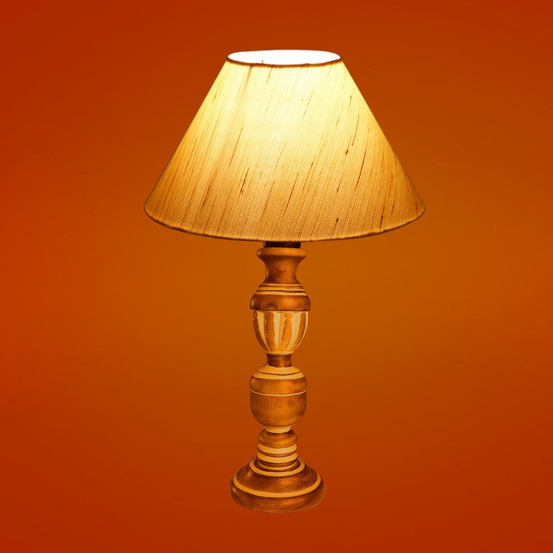 Zenrae Omi Wooden Table Lamp - White media 7