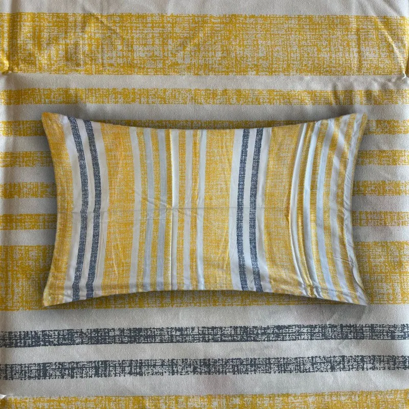 Simple Stripes Cotton Bedsheets - 400 TC media 5
