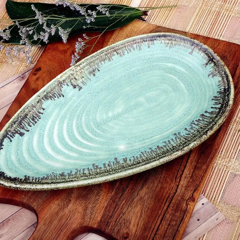 Peppa Oyster Handmade Ceramic Platter media 4