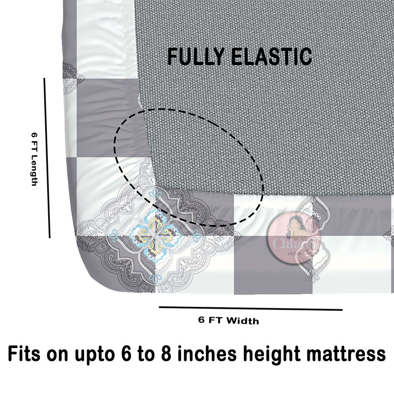 Cubiq I Fitted Microfiber Microfiber Bedsheet - 150 GSM media 7