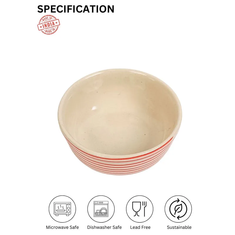 Tiare Serving Bowl (Red) - 550 mL media 4