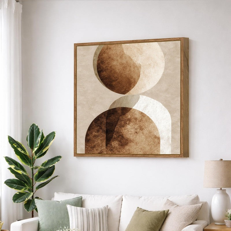 Woodland Bliss Canvas Wall Art With Frame media 3