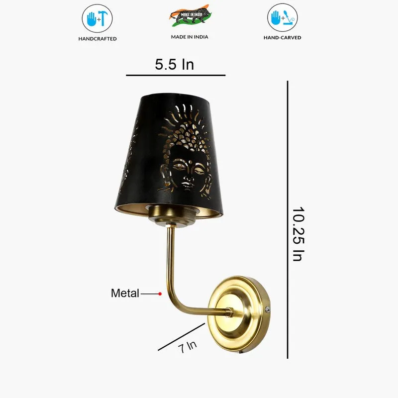 AuraCut Face Metal Wall Lamp media 8