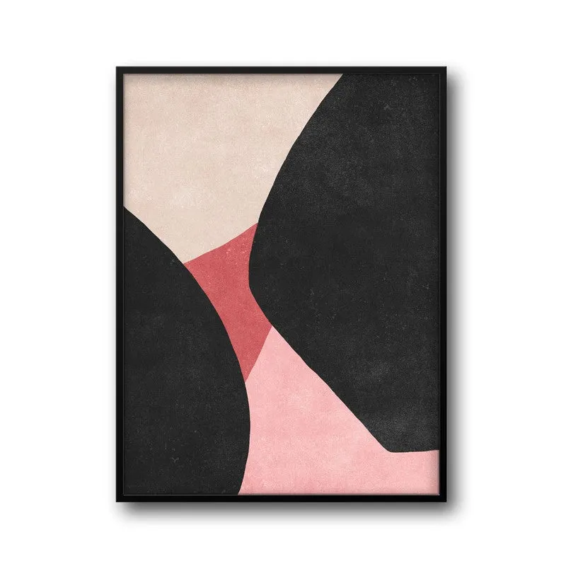 Magenta Midnight Framed Canvas Wall Painting media 6