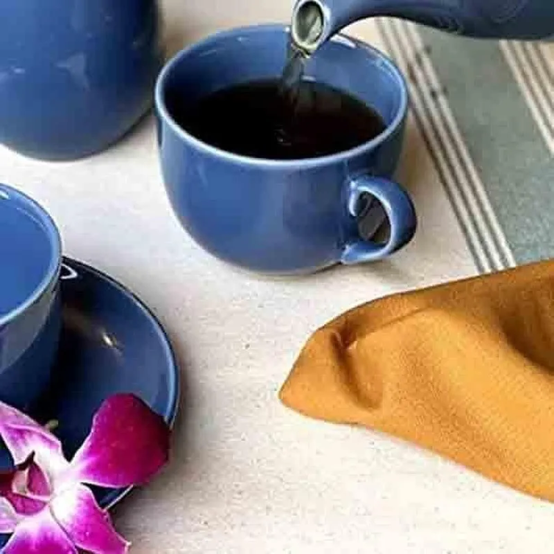 Feeling Blue Tea Cup - Set of Six media 1