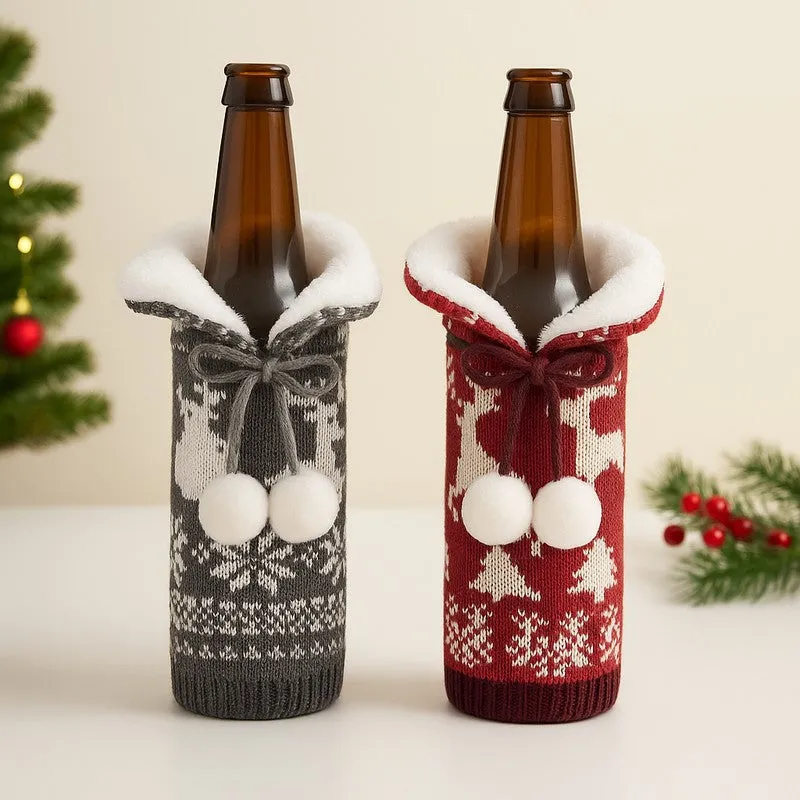 Twinkle Tide Holiday Bottle Christmas Ornament - Set Of Two media 4