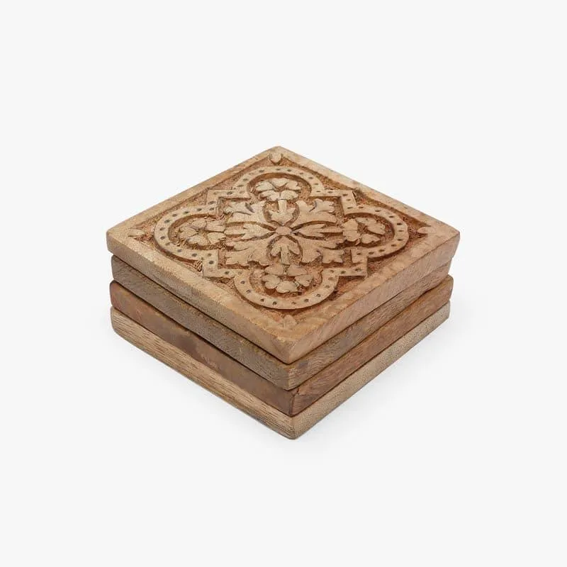 Mughal Magic Coaster - Set Of Four media 4