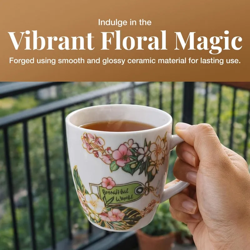 Blossom Sip Ceramic Coffee Mug media 4
