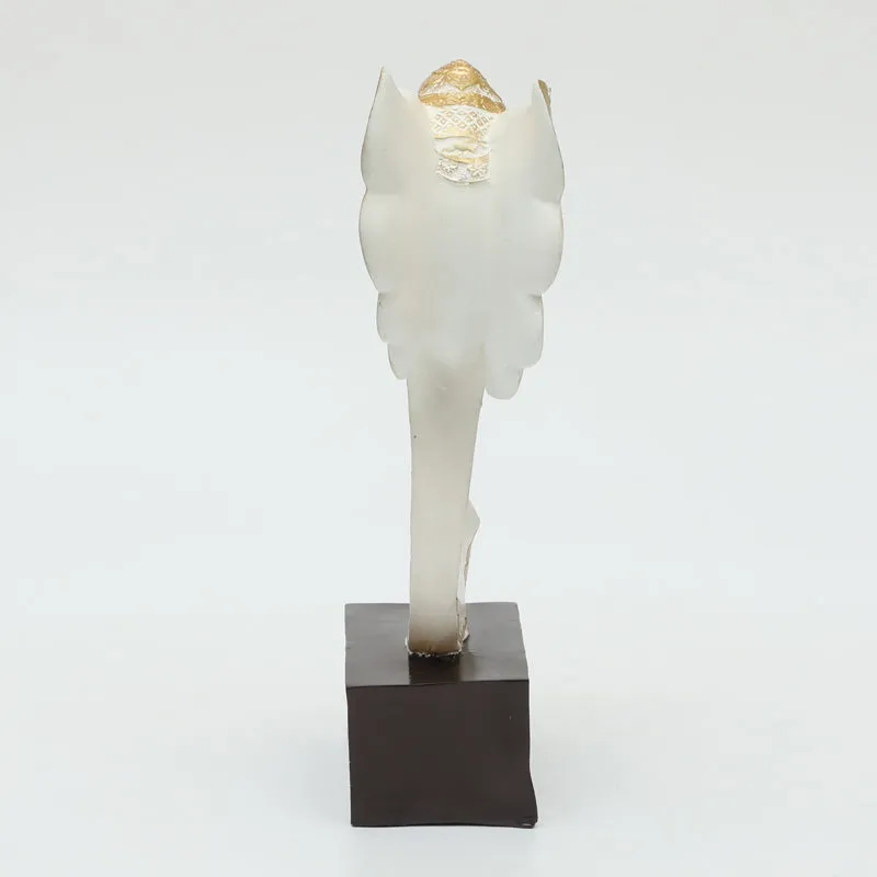Elegant Elephant Polyresin Showpiece - Gold media 6