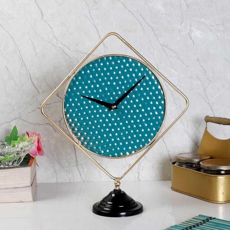 Square Clue Table Clock