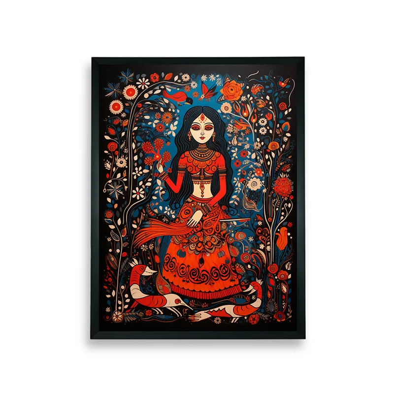 Scarlet Lady Canvas Wall Art media 7