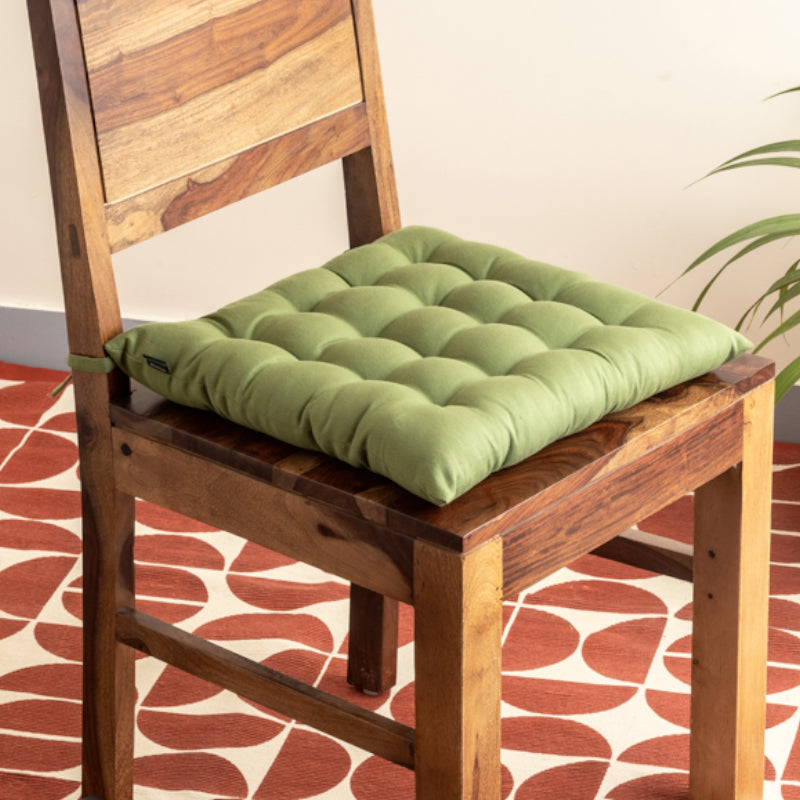 Rowan Chair Pad (Light Green) - Set Of Three