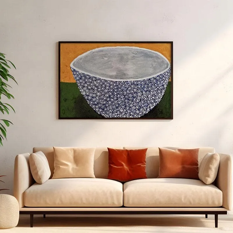 Murrae's Bowl Canvas Wall Painting - Black Frame media 4