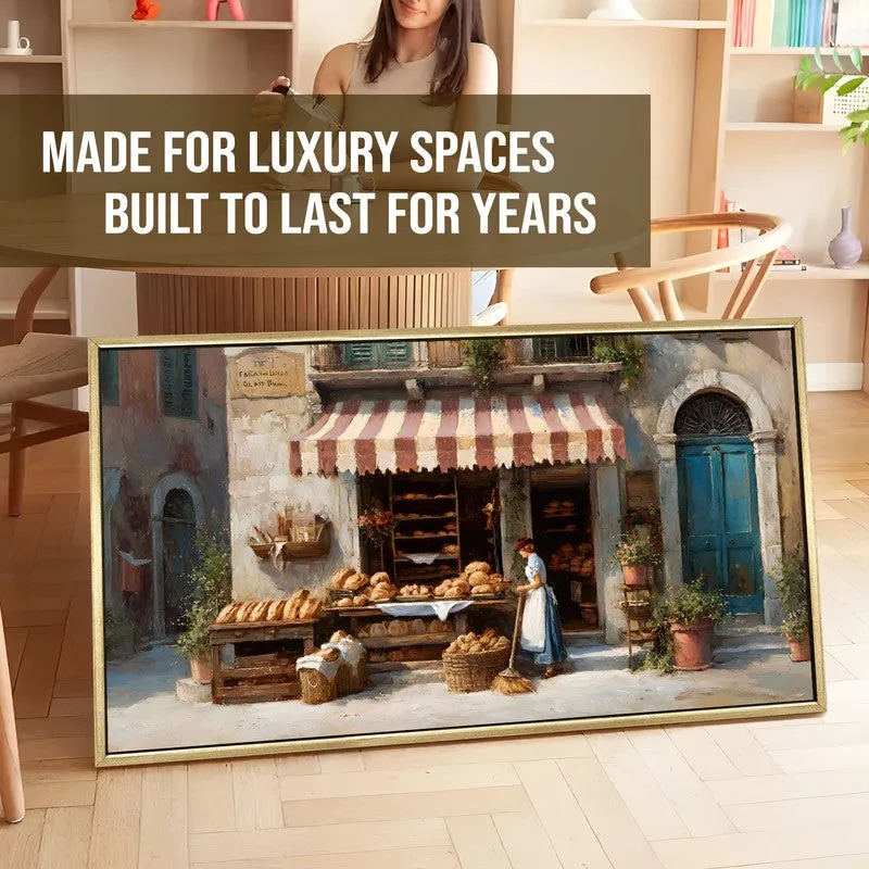Boulangerie Canvas Wall Painting With Frame media 5
