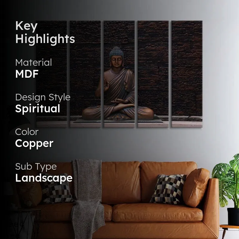 Blissfulness Wall Art - Five Piece Set media 2