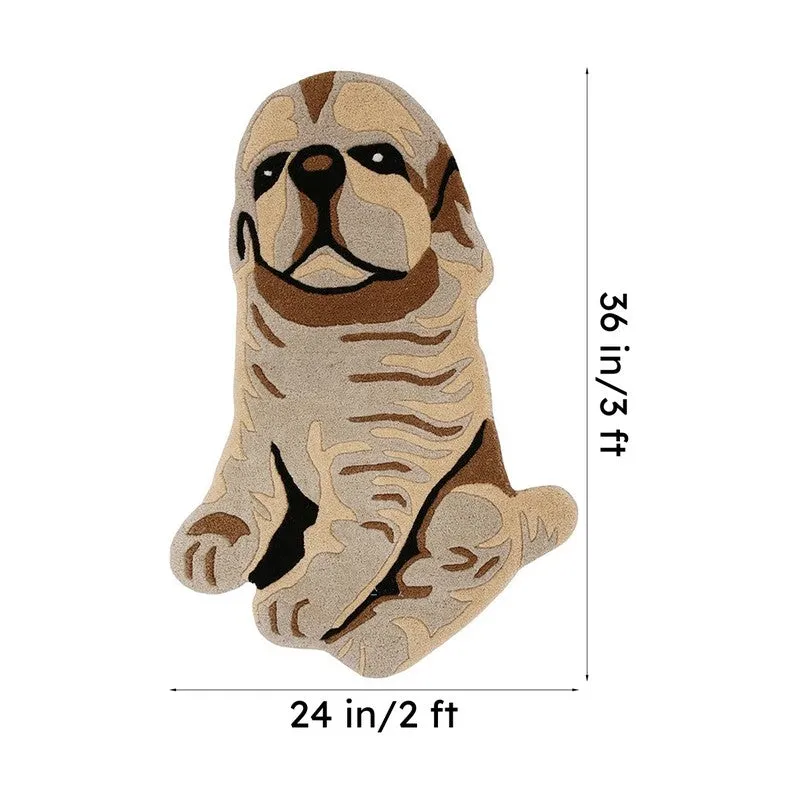 Little Pup Cotton Carpet - Brown media 7