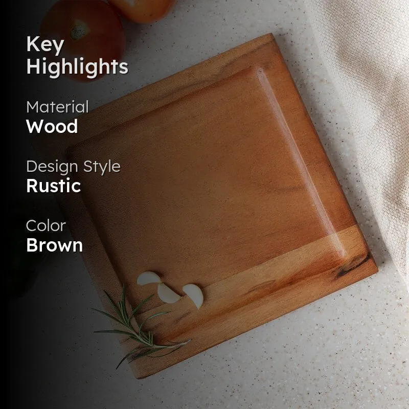 Nisa Wooden Platter media 2