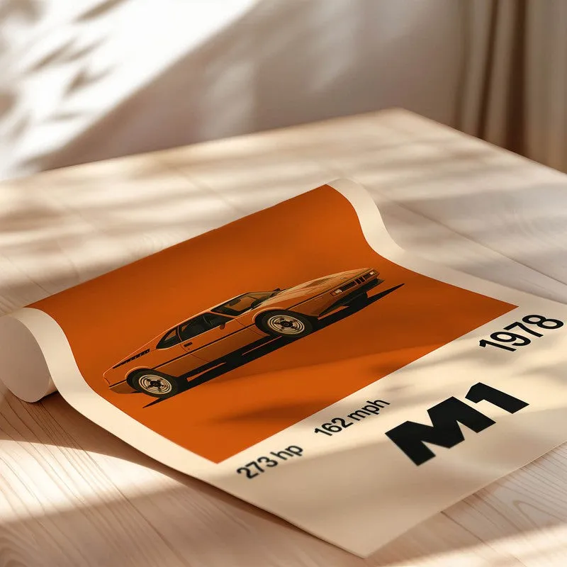 M1 Racing Spirit Wall Poster media 5