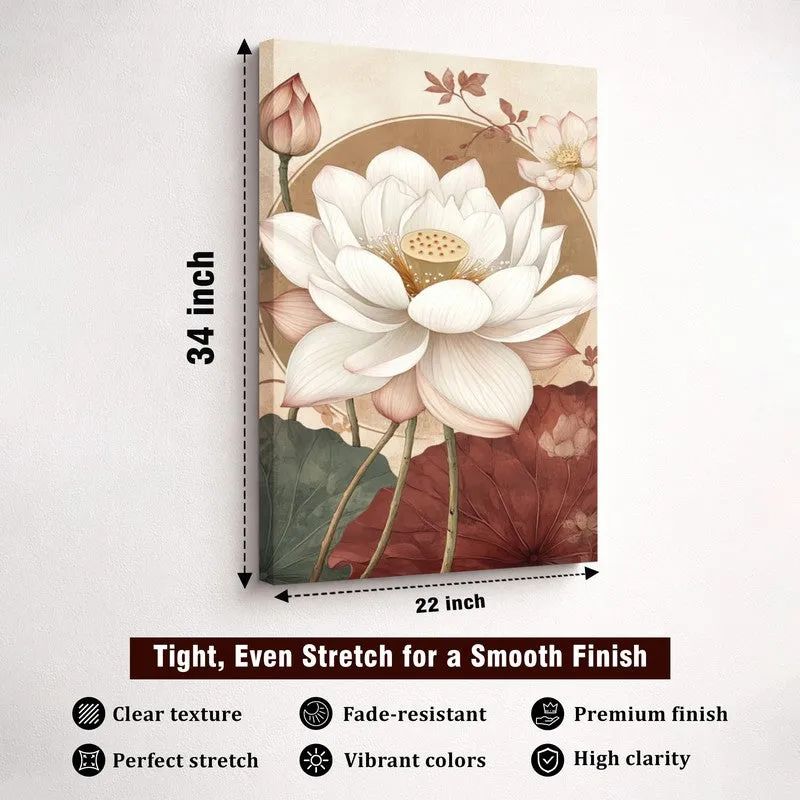 Ethnic Bloom Canvas Wall Art media 10