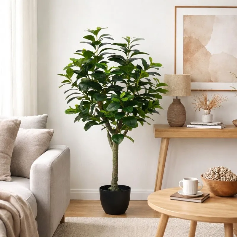 EverGreen Luxe Artificial Indoor Plant Without Pot - 4.5 Feet media 3