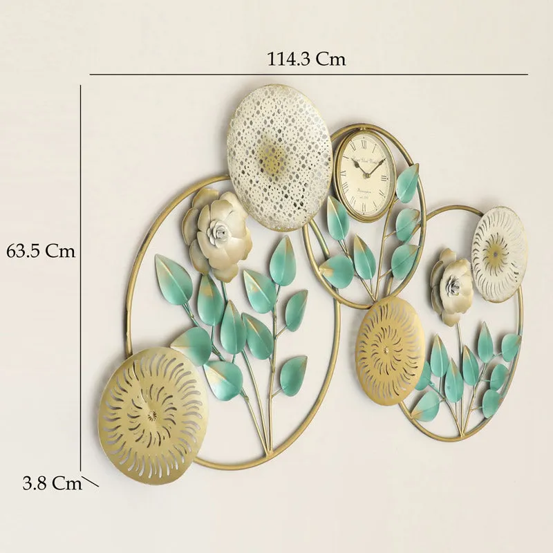 Judia Floral Metal Wall Accent media 5