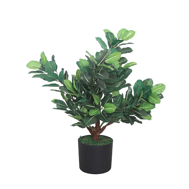 Leaf & Luxe Artificial Plant With Black Plastic Pot media 4