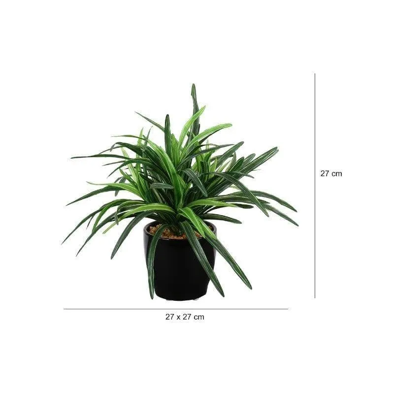 Faux Big Dracaena Bonsai (27 cms) - Green media 4