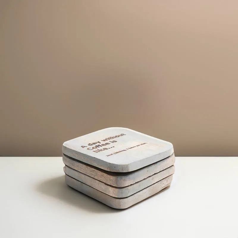 Happy Day Coaster - Set Of Four media 1
