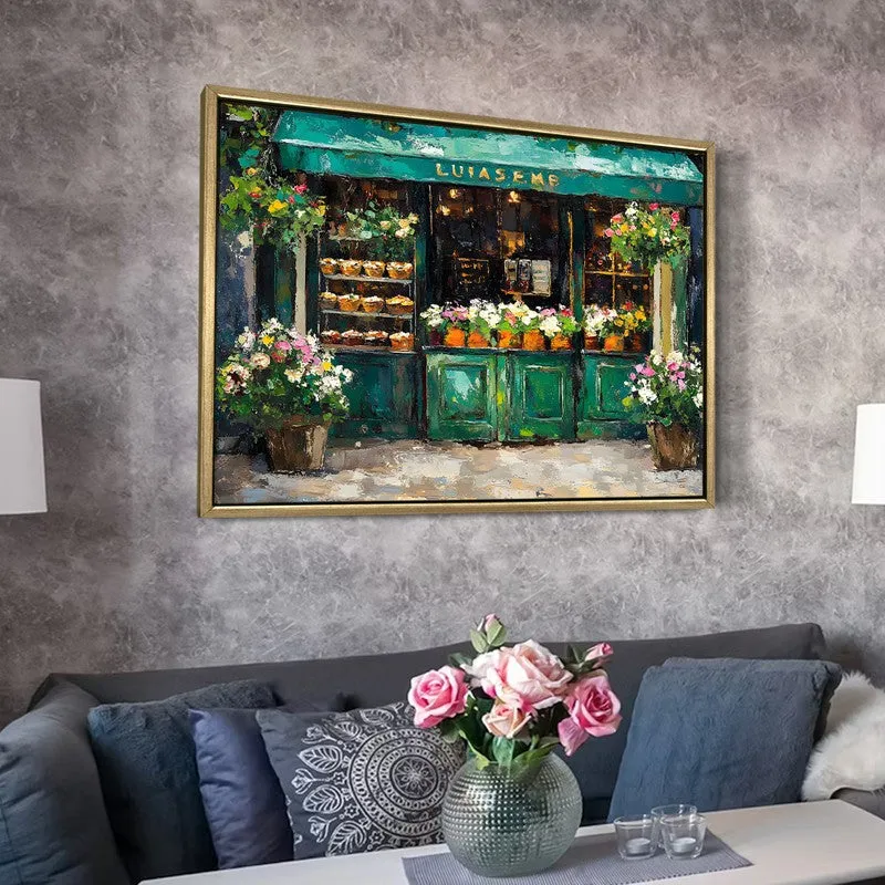 Bloomery Canvas Wall Painting With Frame media 6