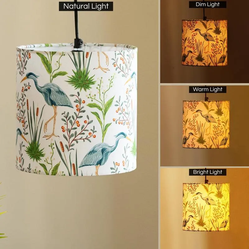 Azure Aviary Handcrafted Pendant Lamp media 3