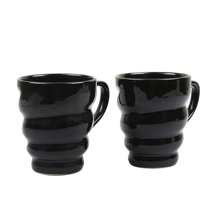 CrystalCharm Ceramic Tea Cup (200 mL Each) - Set Of Two media 4