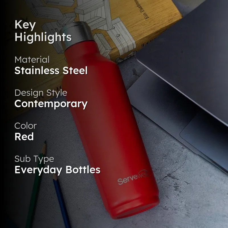 Steel Chill Bottle (820 mL) - Fuji Red media 2