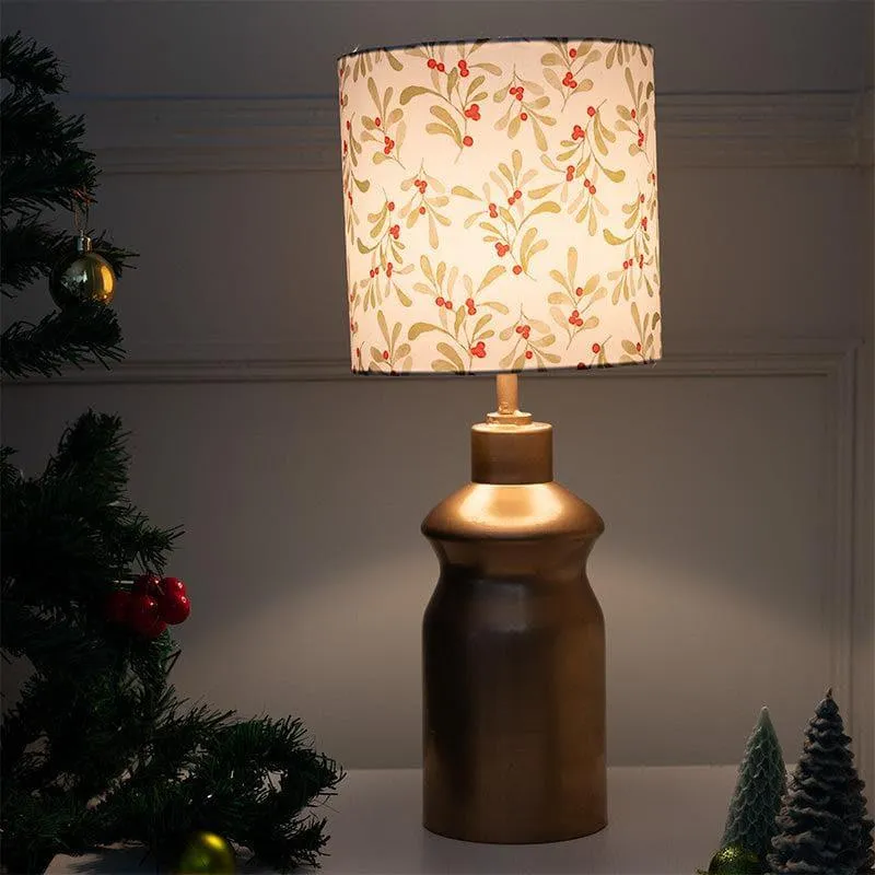 Red Berry Astoria Fabric Table Lamp - Multicolor media 1