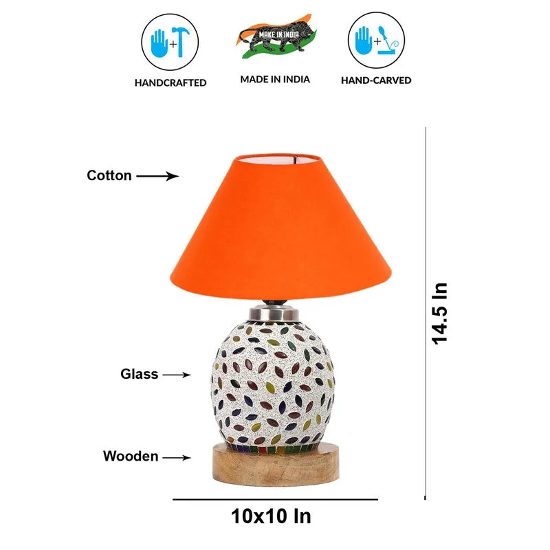 Ambora Wooden Table Lamp - Multicolor media 9